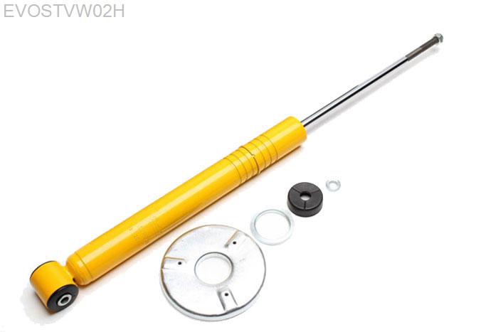 EVOSTVW02H, Sport schokdemper Achteras, VW Jetta II, Sport shock absorber Seat Toledo, VW Corrado, Golf II and III incl. Cabrio, Jetta II, Ventowithout Estate  and  Syncro-modelShocks with adjustable spring-seat and technical component reportrear, In hoogte verstelbare veerschotel, Verlaging tot -40mm mogelijk, Prijs is per stuk ! , aantal ingeven bij bestellen